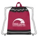 Large Non-Woven Designer Drawstring Backpacks with Logo