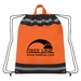 Large Non-Woven Designer Drawstring Backpacks with Logo