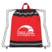 Large Non-Woven Designer Drawstring Backpacks with Logo