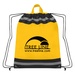Large Non-Woven Designer Drawstring Backpacks with Logo
