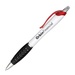 Jolie White Barrel Logo Pen