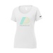 Nike Ladies Dri-FIT Cotton/Poly Scoop Neck Tee