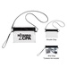 Game Day Clear Wristlet Pouch