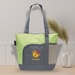 The Go Getter Two-Tone Tote Bags