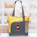 The Go Getter Two Tone Tote bags