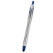 Comfy Curvy Stylus Tip Pen - Silver
