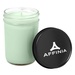 Jelly Jar Candle with Black Lid