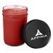 Jelly Jar Candle with Black Lid
