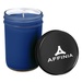 Jelly Jar Candle with Black Lid
