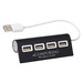 4 Port Aluminum Wave USB Hub