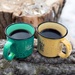 13 oz. Ceramic Campfire Coffee Mugs