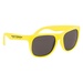 Rubberized Sunglasses With Microfiber Cloth And Pouch