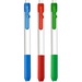 Alamo White Barrel Pen with Football Clip