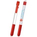Alamo White Barrel Pen with Football Clip