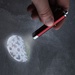 Festive Projection Flashlight Keyring