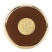 Round Brass Gold Coaster