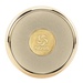 Round Brass Gold Coaster