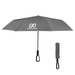 46" Arc Reflective Umbrella With Carabiner Handle