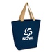Marketplace Jute Tote Bag