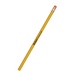 The Solo Pencil w/Brass Ferrule-Pink Eraser