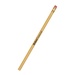 The Solo Pencil w/Brass Ferrule-Pink Eraser