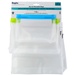Bagito Reusable Zip-em Storage Bags (Set of 3) - Blank