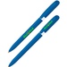 Pivo Blue Promotional Pen with Color Ring