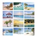 Beach Paradise Wall Calendar 2026