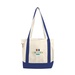 Embroidered Small Accent Boat Tote Bag