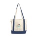 Embroidered Small Accent Boat Tote Bag