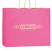 Matte 16" x 6" x 13" Personalized Shopping Bags