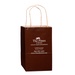 Matte 5" x 3-1/2 x 8" Custom Shopping Bags