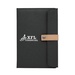 Two-Tone Journal with Leather Closure