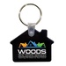 House Soft Key FOB - Full Color Imprint