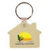 House Soft Key FOB - Full Color Imprint