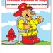 Libro para colorear y de actividades sobre seguridad contra incendios