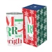 Happy Holidays Full Color Himalayan Tumbler With Custom Window Box