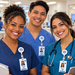 Nurses Care Retractable Badge Holder