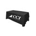 Custom 6' Flat 3 Sided Table Cover