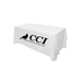 Custom 6' Flat 3 Sided Table Cover
