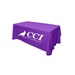 Custom 6' Flat 3 Sided Table Cover