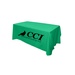Custom 6' Flat 3 Sided Table Cover
