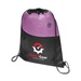 Tonal Heathered Non-Woven Drawstring Backpack