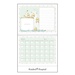 Baby's First Year Calendar by Rachelle Anne Miller