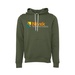 Bella+Canvas® Unisex Sponge Fleece Pullover Hooded Sweatshirt