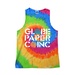 Tie-Dye Adult 5.4 oz 100% Cotton Tank Top - Screen Printed