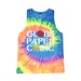 Tie-Dye Adult 5.4 oz 100% Cotton Tank Top - Screen Printed