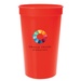 17 oz. Smooth Stadium Cup - Single imprint location - Full Color Imprint