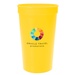 17 oz. Smooth Stadium Cup - Single imprint location - Full Color Imprint