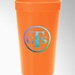 17 oz. Smooth Stadium Cup - Single imprint location - Full Color Imprint